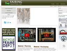 Tablet Screenshot of fairing.com